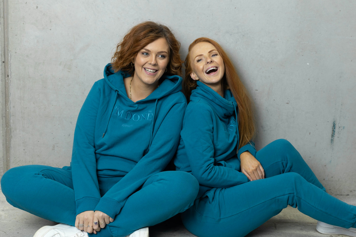 I’m Done Tracksuit Set (Blue)