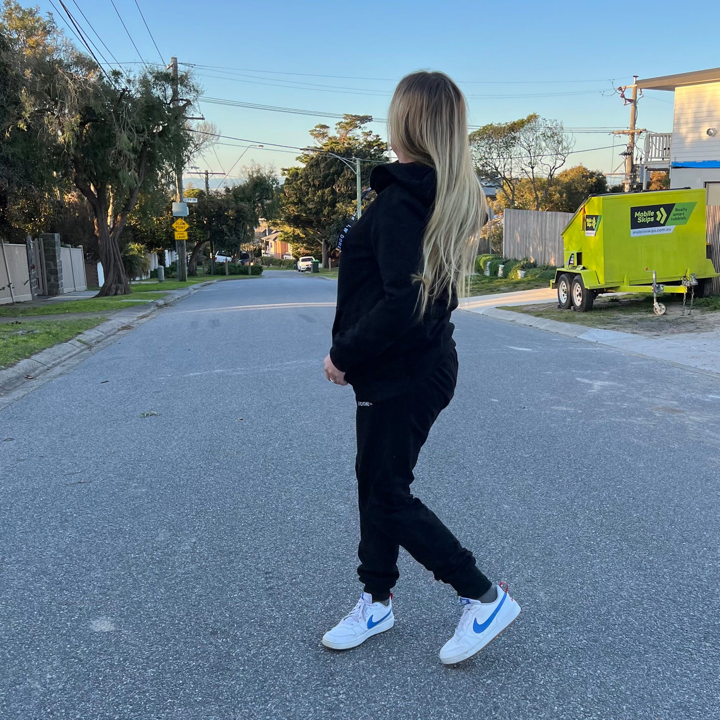 I’m Done Tracksuit Set (Black)